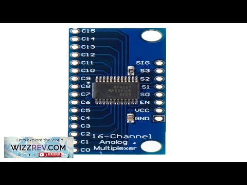 Smart Electronics CD74HC4067 16-Channel Analog Digital Multiplexer PCB Board Module Review