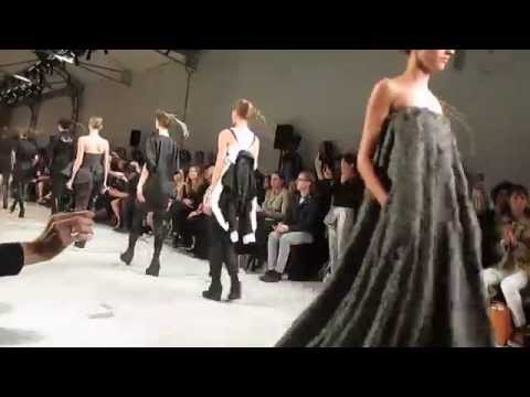 A.F. Vandevorst SS15 - Paris Fashion Week - Emerge Australia front row