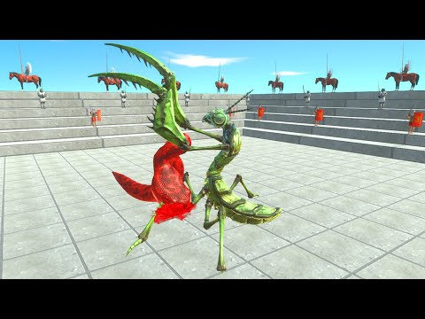 Faction GIANT INVERTEBRATES vs All UNITS -Animal Revolt Battle Simulator