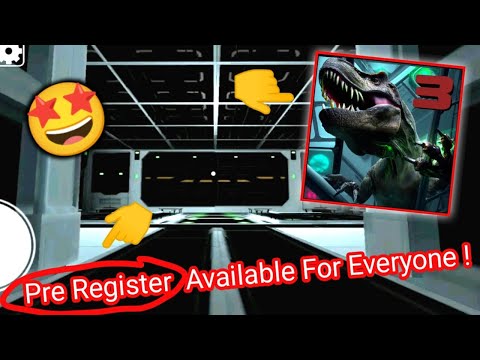 Dino Terror 3: Jurassic Escape Pre Register Available For Everyone 🤩