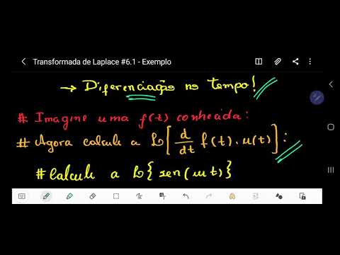 Transformada de Laplace #6.1 - Exemplo
