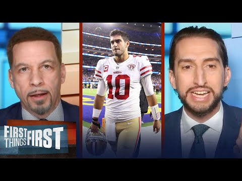 I don't blame Jimmy G — Broussard 49ers' loss to Rams in NFC Championship | NFL | FIRST THINGS FIRST