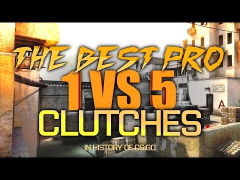 CS:GO | THE BEST PRO 1v5 CLUTCHES in HISTORY!! (INSANE CASTER REACTIONS, Ft. Hiko, flusha, rain,..)