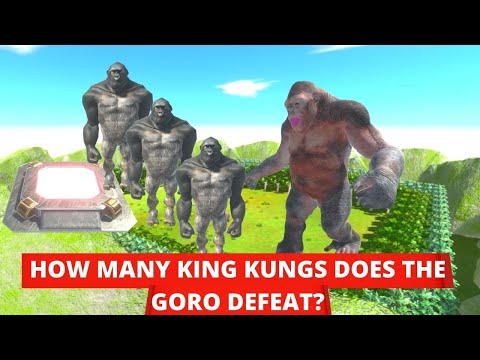 GORO CHALLENGES KING KUNG GENERATOR  -  ANIMAL REVOLT BATTLE SIMULATOR