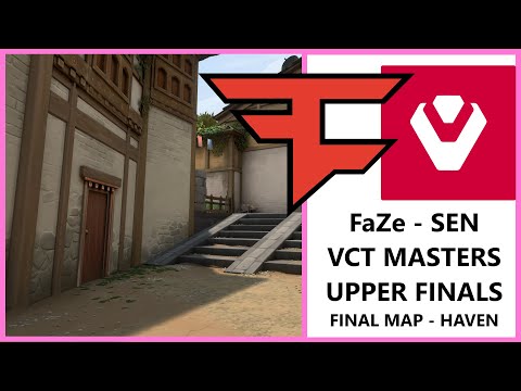 FaZe vs SENTINELS | FULL FINAL MAP - HAVEN | - Upper Bracket Final - VCT Regional Masters NA