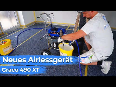 Airlessgerät Graco 490 XT - Erster Eindruck