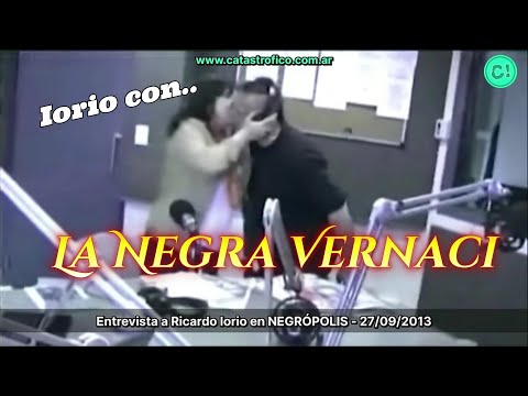 Iorio con La Negra Vernaci