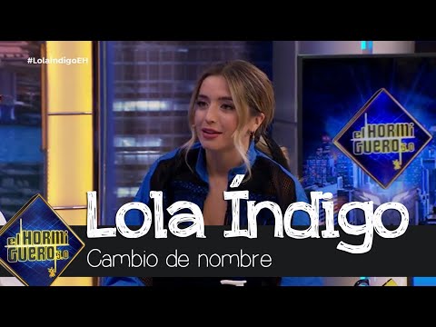 Lola Índigo explica su repentino cambio de nombre - El Hormiguero 3.0