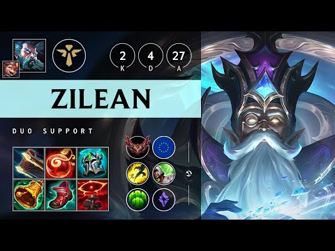 Zilean Support vs Nautilus - EUW Grandmaster Patch 14.21