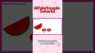ALFABETIZAÇÃO FÔNICA. CONSCIÊNCIA SILÁBICA.#abcd#alfabetizacao