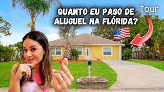 TOUR PELA MINHA CASA ALUGADA NA FLÓRIDA🇺🇸🏠 | Bruna Danielle