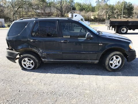 1999 Mercedes ML320 - Online Auction ends 03/26/20 @ 11am