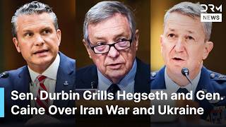 Sen. Dick Durbin Grills Pete Hegseth and Gen. Caine Over Iran War Costs and Ukraine | AC1N