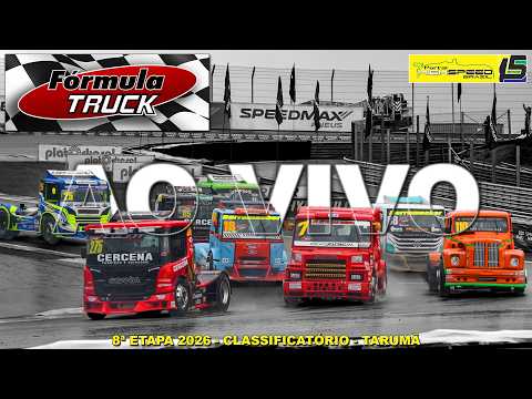 🔴 FÓRMULA TRUCK | Classificatório | 8ª Etapa de 2026 | Tarumã (RS) | Ao Vivo