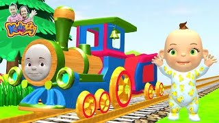 เพลงรถไฟ - พี่น้องรถไฟ เพลงสำหรับเด็ก การ์ตูน  By KidsMeSong