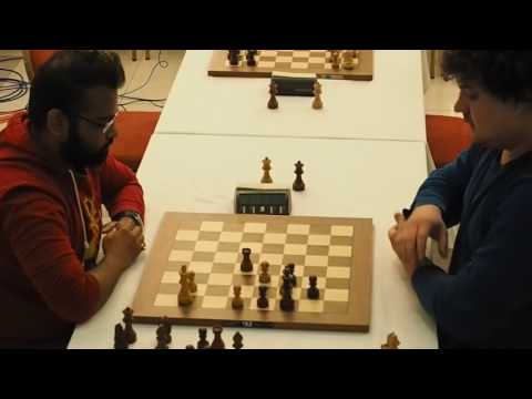 GM Anton Korobov ( black) chess blitz