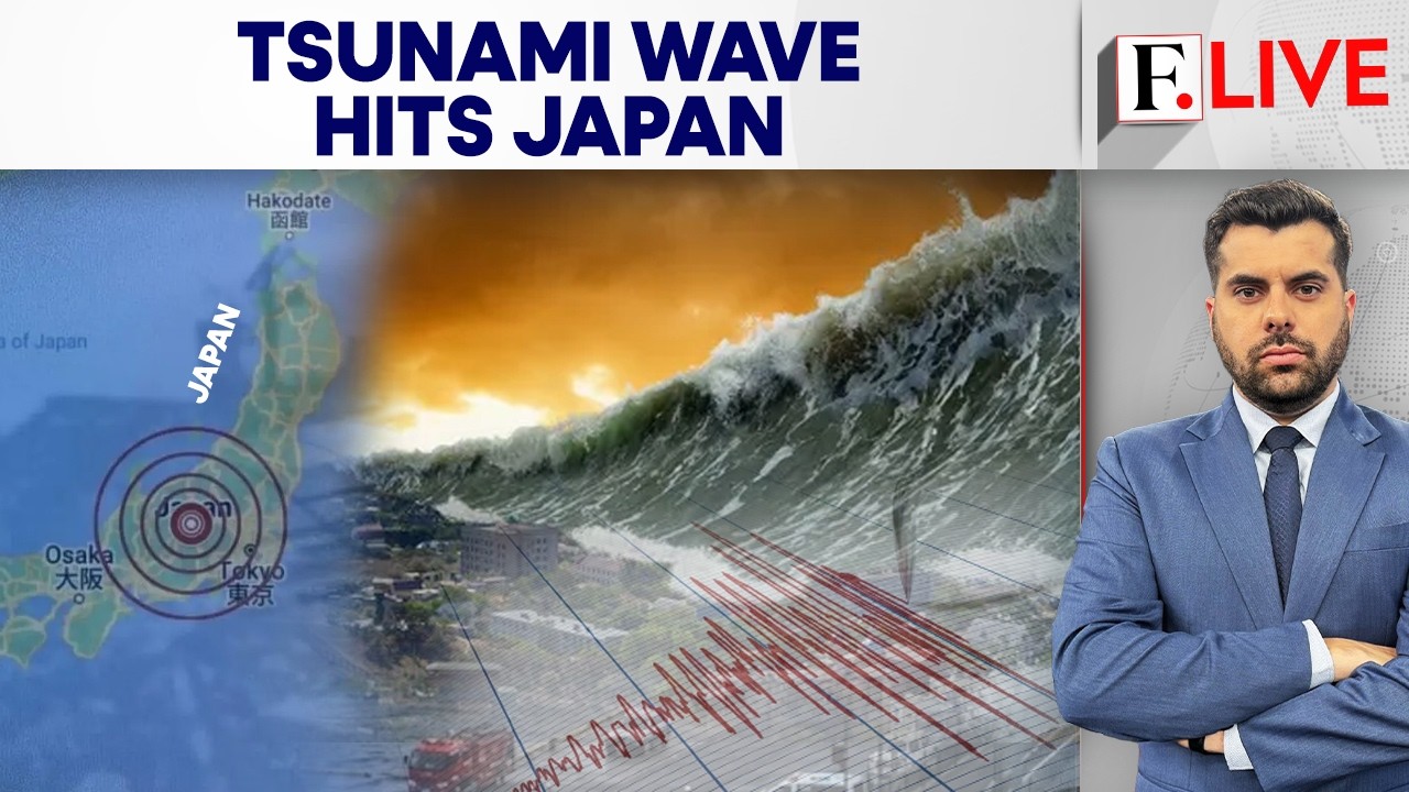 Tsunami Waves Hit Japan After 7.5-Magnitude Earthquake, Evacuation Ordered | Firstpost Live | N18G