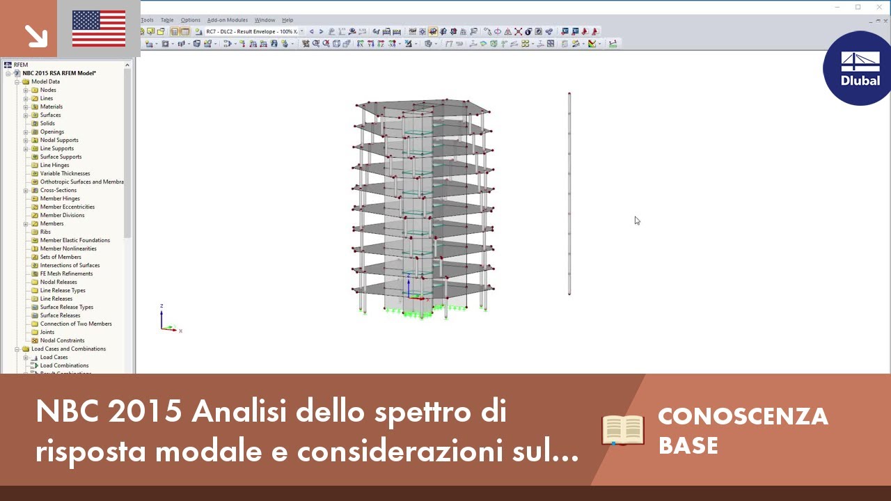 NBC 2015 Analisi dello spettro di risposta modale e considerazioni sul taglio di base