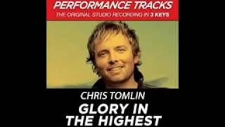 Instrumental: Glory In The Highest with lyrics (Chris Tomlin)