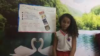 Aluna Débora Rebeca falando sobre o Bullying