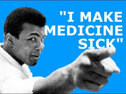 Mohammed Ali trash/jive talking
