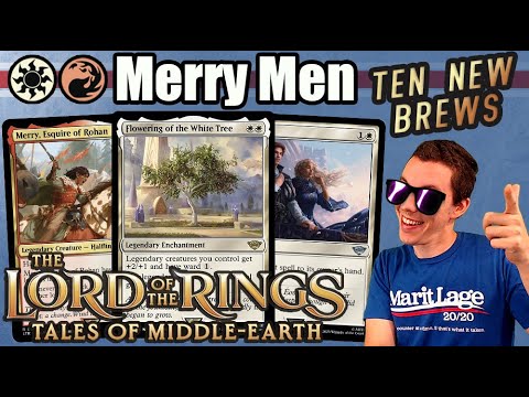 🆕 Ten New Brews! - 🏇 Merry Men 🏇 - ⚪🔴 - (Lord Of The Rings Historic)