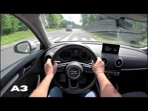 2020 Audi A3 Sportback POV Test Drive (150HP)