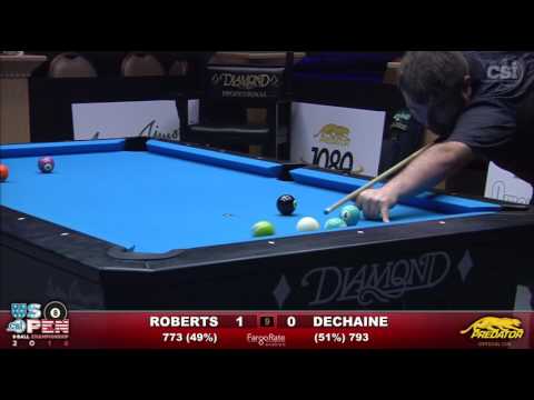 2016 US Open 8-Ball: Josh Roberts vs Mike Dechaine