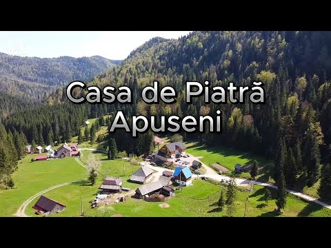 Casa de Piatră, Arieseni, Jud  Alba Apuseni, Drone video