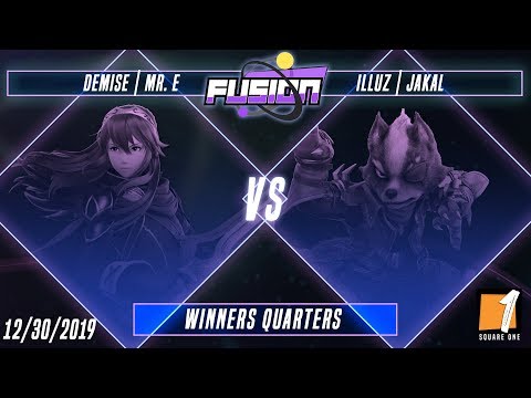 Fusion #4 - Demise | Mr. E (Lucina) Vs. Illuz | Jakal (Wolf) - Winners Quarters - Smash Ultimate