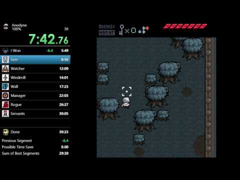 Anodyne 100% Speedrun in 29:52