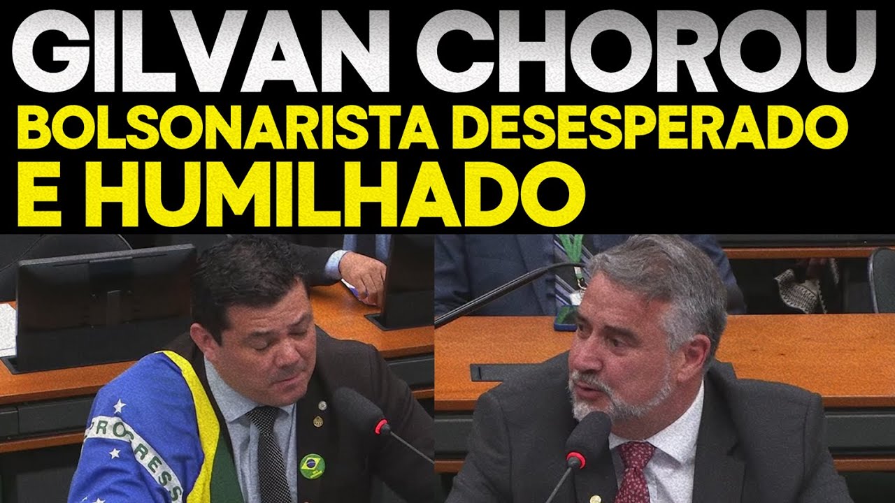DEP. CHORÃO GILVAN DA FEDERAL TEM MANDATO SUSPENSO. PAULO PIMENTA HUMILHA E BOTA PRA TORAR!