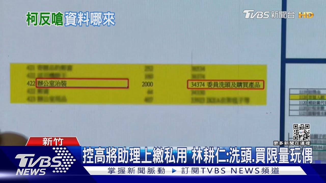 控高將助理上繳私用 林耕仁:洗頭、買限量玩偶