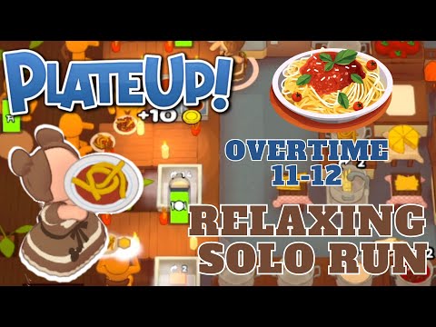 PlateUp! Relaxing Solo Spaghetti Gameplay | NO AUTOMATION
