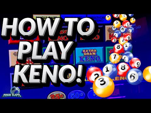 HOW to PLAY KENO‼️FOR BEGINNERS‼️ Playing Single card KENO!!