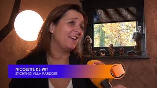 Artiesten komen samen bij Villa Pardoes voor opnames videoclip