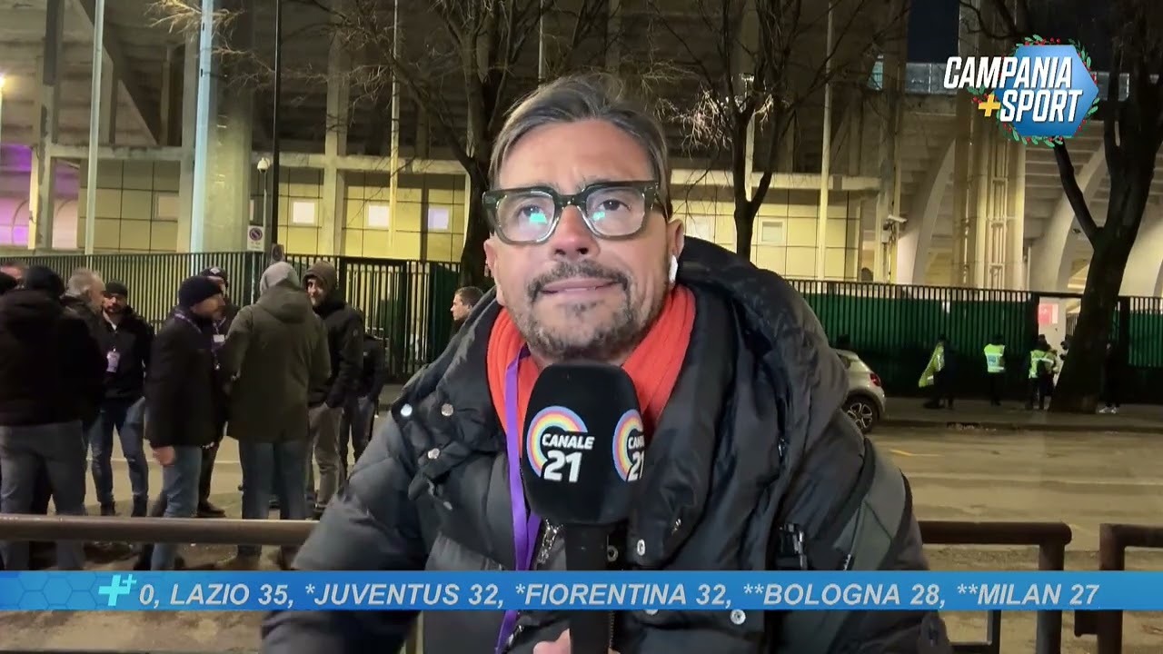 Manuel PARLATO viene ALLONTANATO in DIRETTA dall'esterno del FRANCHI | CAMPANIA SPORT