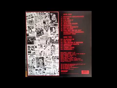Black Flag The First Four Years remastered