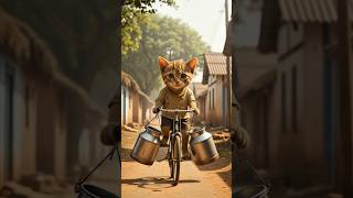 Poor Cat had no clothes, so her friends were there for her. 😭 #tinkucat #trending #short