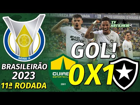 [Série A '23] 11ª Rodada | Cuiabá 0 X 1 Botafogo FR/RJ | Gol! | TV ARTILHEIRO