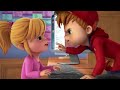 Alvin And Brittany SHOUTING Each Other 3 Minutes And 50 Seconds On Alvinnn And The Chipmunk Part 1