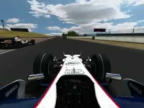F1CS BMW Sauber - The art of overtaking