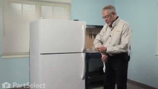 Refrigerator Repair - Replacing the Door Handle (Frigidaire Part # 218428101)