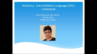 Download the video "Module 4.2 - DDL Commands | Types of Constraints"