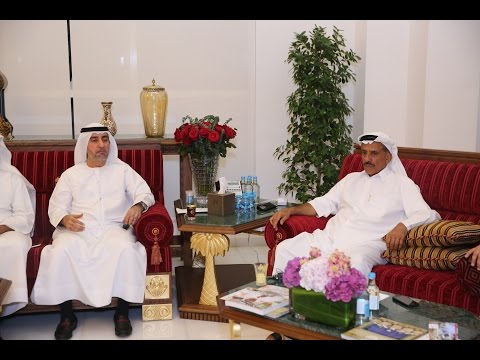 Khalaf Al Habtoor, Chairman AHG, hosts the Dubai Chambre of Commerce at his Ramadan Majlis