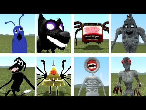 ALL MONSTERS Trevor Henderson Scariest PART 2! Trevor Henderson Creatures In Garry's Mod!