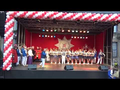 2017 0219 Biwak Prinzengarde   Tonnengarde + Tonnenbauernpaar YT