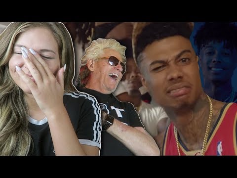 MY DAD REACTS to BLUEFACE (Respect My Crypn & Bleed It)