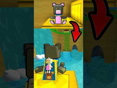 Zona secreta en pueblo tortuga en SBA 🙀 #shorts [BUG] - Super bear adventure 💘
