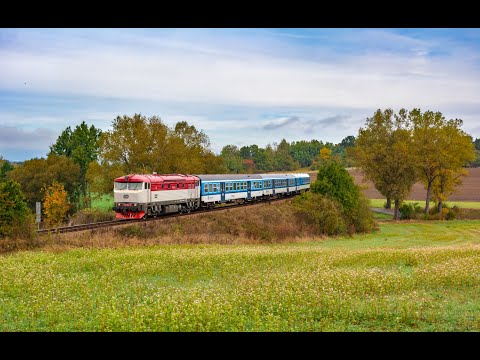 Diesel Sound! "Bardotka" 749 107-9 ČD | Sp 1596/1597 "Cyklo Brdy" | Cztery ujęcia!